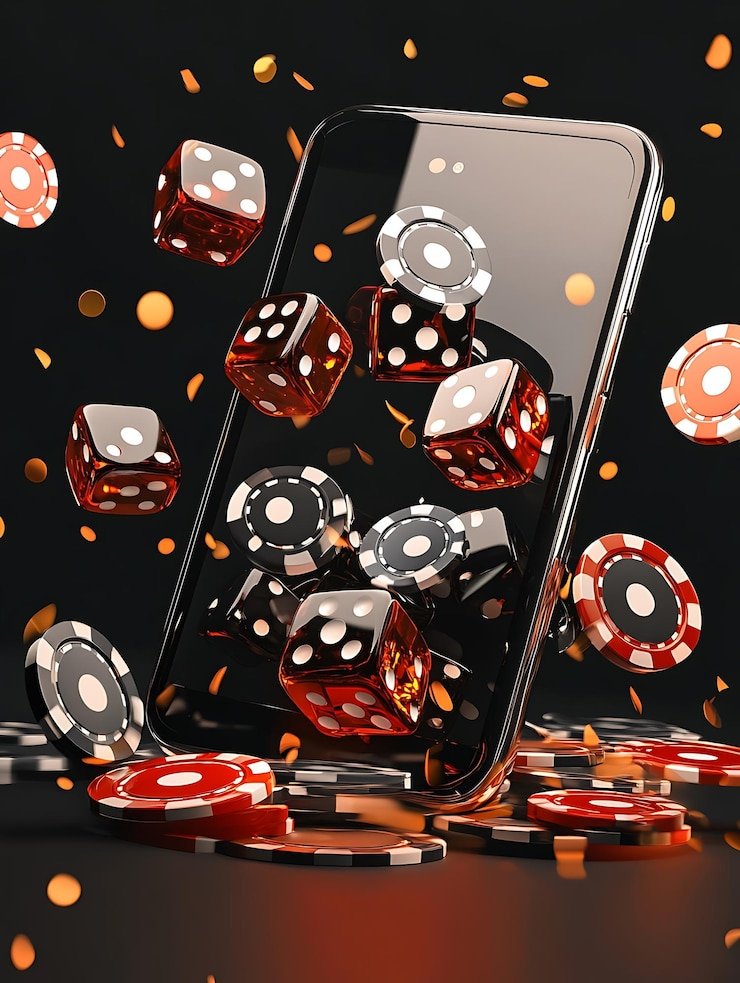 Tampilan antarmuka Live Casino busanslot di layar ponsel dengan meja baccarat aktif